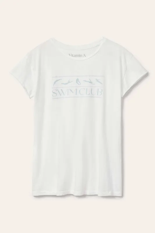 Graphic Tee - Swim Club Organic Cotton sold by Vitamin A