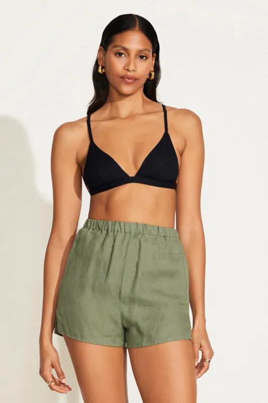 Tallows Linen Short - Agave EcoLinen sold by Vitamin A