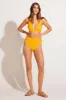 Amara High Waist Bottom - Sunflower Pucker Rib sold by Vitamin A