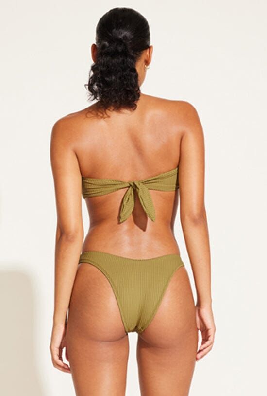 Astrid Bandeau - Avocado EcoRib BT sold by Vitamin A product image thumbnail 2