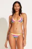 Elle Adjustable Tie Side Bottom - Rainbow Stripe EcoLux BT sold by Vitamin A