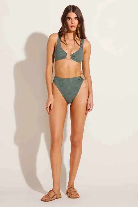 Lolita Bottom - Sea Green EcoRib sold by Vitamin A