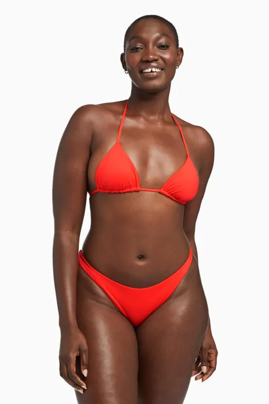 California High Leg Bottom - Poppy EcoLux sold by Vitamin A