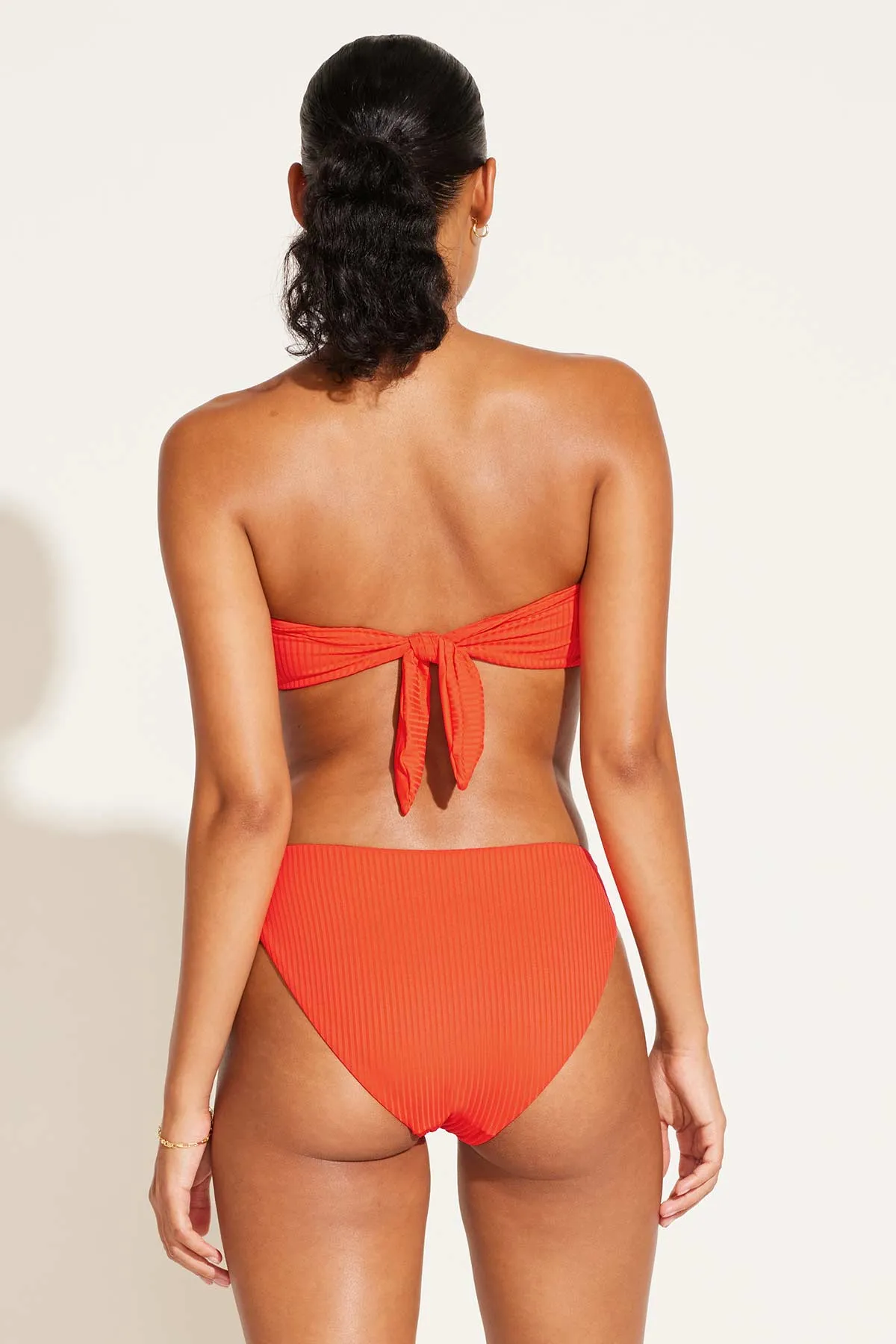 Astrid Bandeau - Hibiscus EcoRib sold by Vitamin A product image thumbnail 4