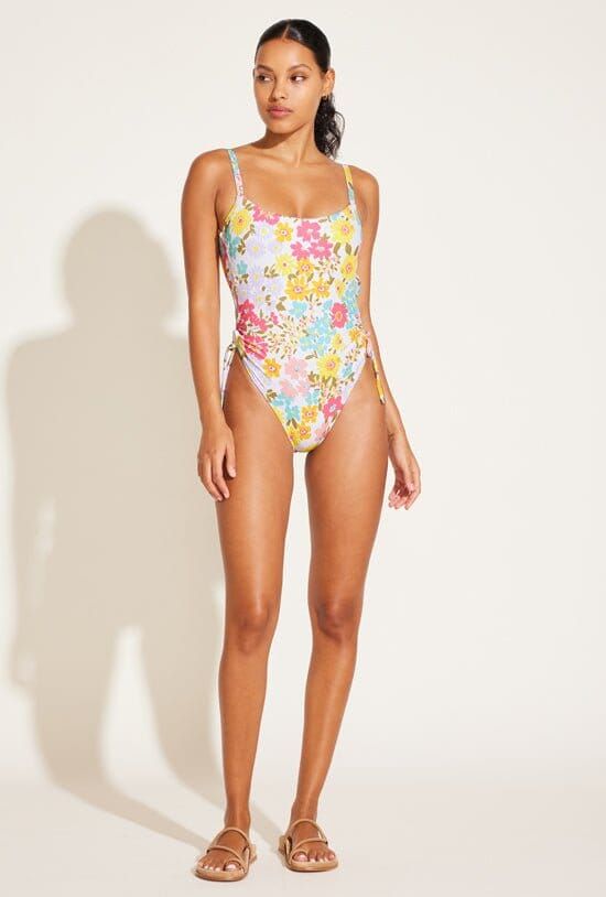 Gemma One Piece - Wildflower EcoRib BT sold by Vitamin A