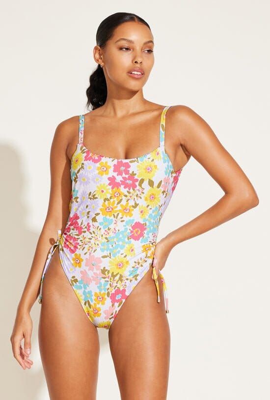 Gemma One Piece - Wildflower EcoRib BT sold by Vitamin A product image thumbnail 3