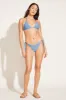 Elle Tie Side Bottom - Ocean Metallic sold by Vitamin A