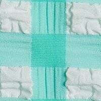 Gemma Ruched High Waist Bottom - Seafoam Pucker Gingham sold by Vitamin A product image thumbnail 5