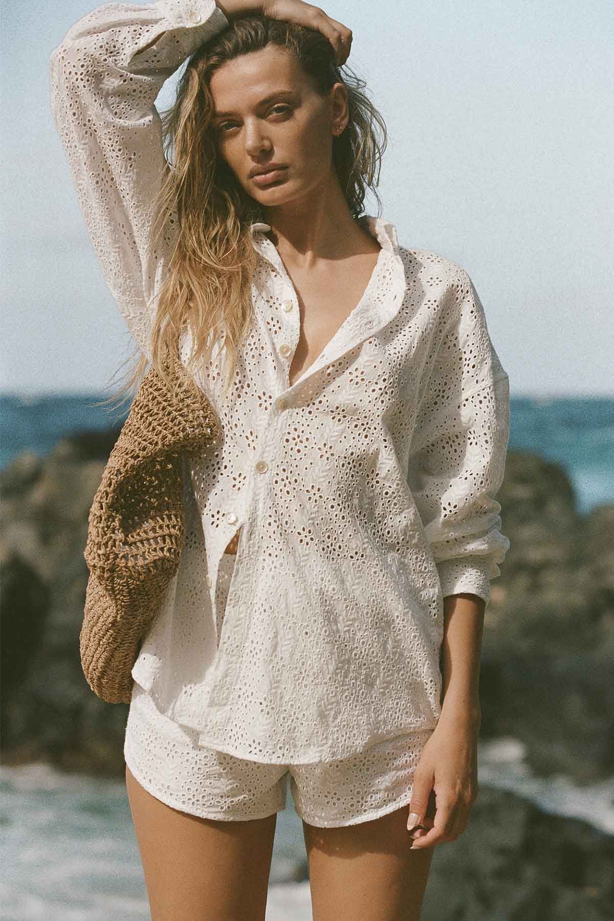 Playa Organic Cotton Boyfriend Shirt sold by Vitamin A product image thumbnail 4
