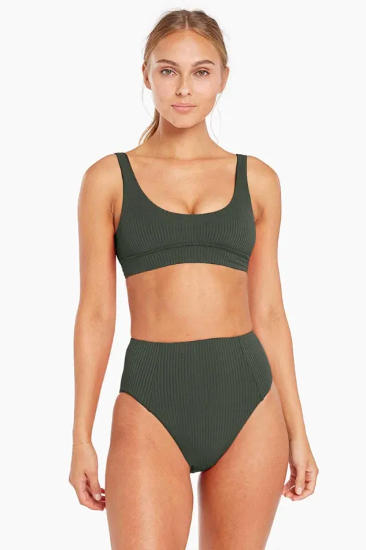 Sienna Tank - Forest EcoRib sold by Vitamin A