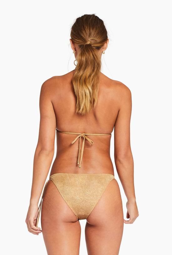 Gia Triangle Top - Golden Glow Metallic sold by Vitamin A product image thumbnail 3