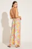 Tallows Linen Wide Leg Pant - Wildflower EcoLinen sold by Vitamin A