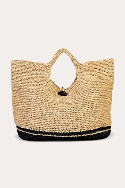 Tash Woven Tote sold by Vitamin A