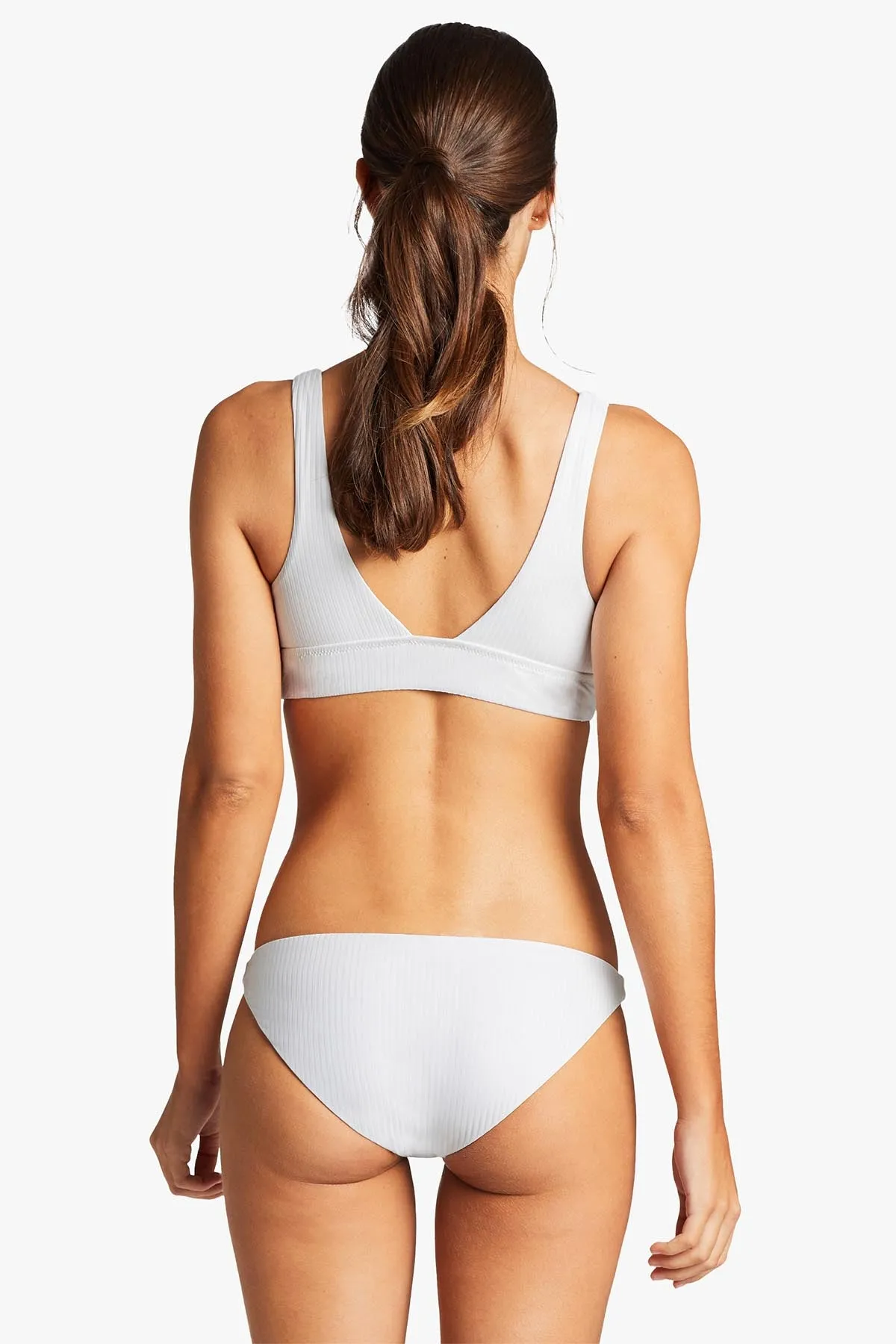 Sienna Tank - White EcoRib sold by Vitamin A product image thumbnail 2