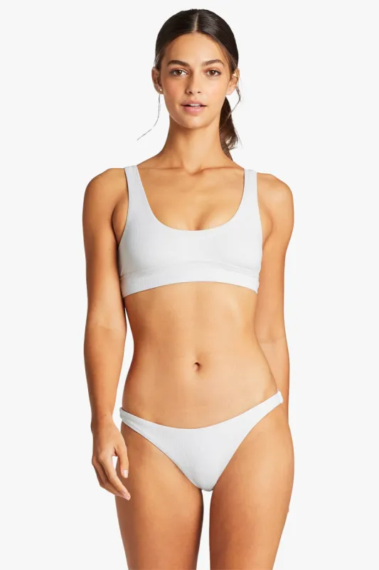 Sienna Tank - White EcoRib sold by Vitamin A