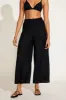 Tallows Linen Wide Leg Pant - Black EcoLinen sold by Vitamin A