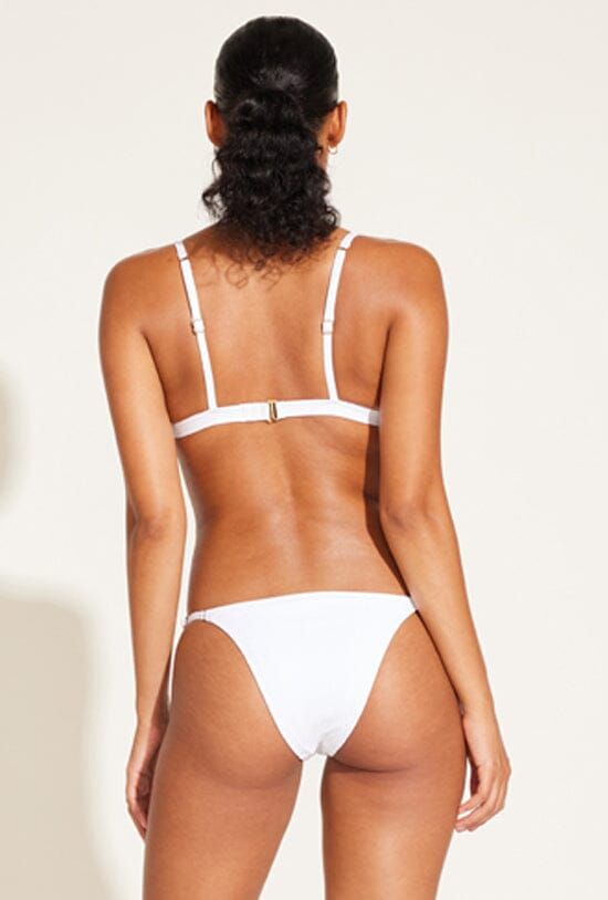 Moss Bralette Top - White EcoRib BT sold by Vitamin A product image thumbnail 4