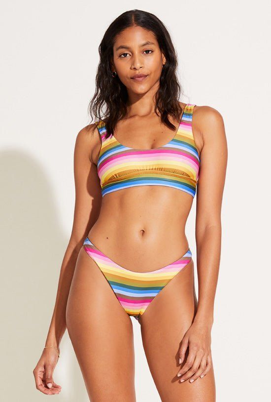 California High Leg - Rainbow Stripe sold by Vitamin A product image thumbnail 3