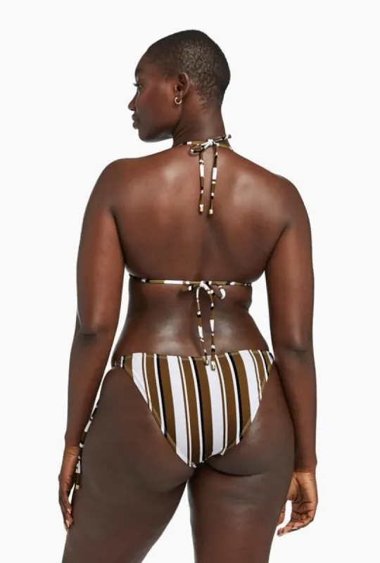 Elle Adjustable Tie Side Bottom - St Barths Stripe sold by Vitamin A