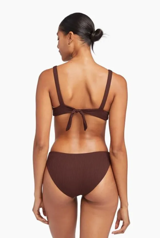 Midori Classic Bottom - Chocolate EcoRib sold by Vitamin A