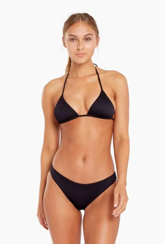 Gia Triangle Top - Black EcoTex sold by Vitamin A