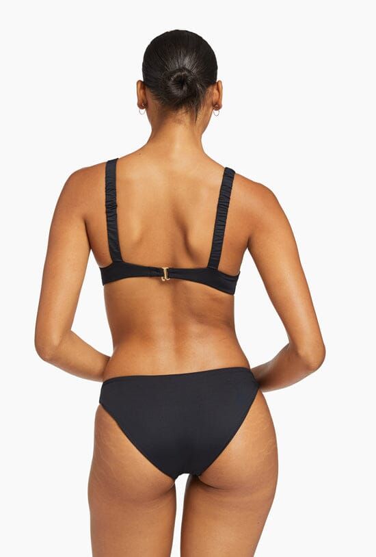 Zuri Bralette - Black EcoLux sold by Vitamin A product image thumbnail 2