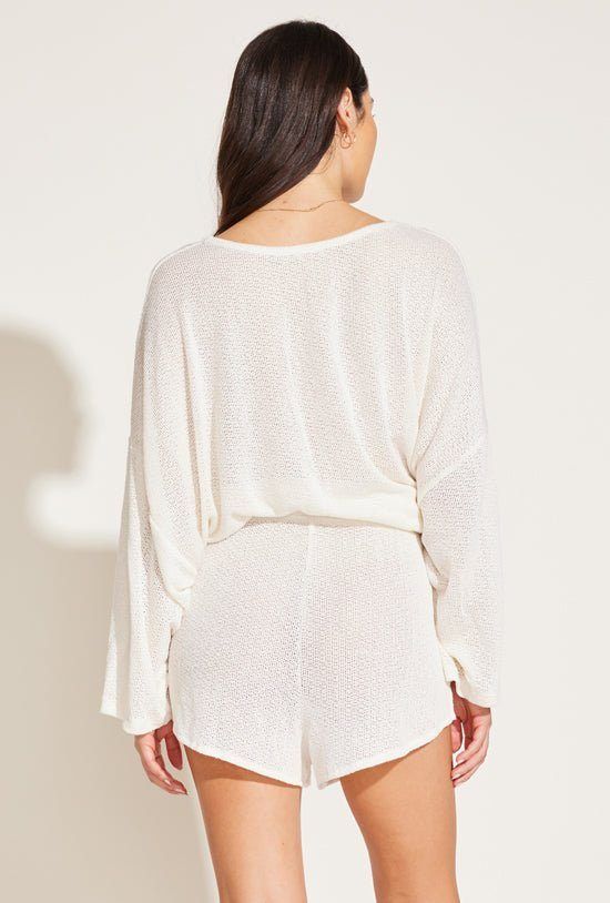 Sorrento Upcycled Sweater Short - Creme sold by Vitamin A product image thumbnail 3