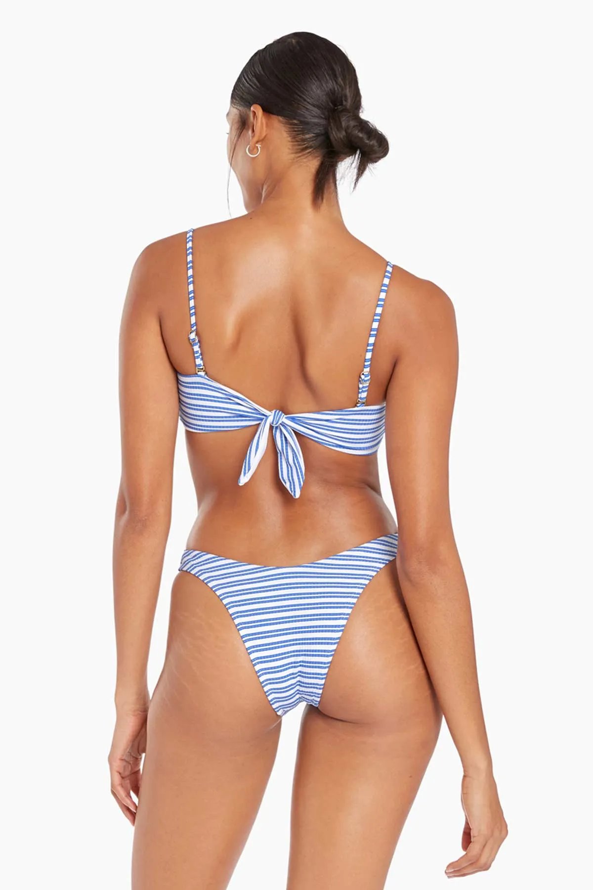 California High Leg Bottom - Sardinia Stripe sold by Vitamin A product image thumbnail 2