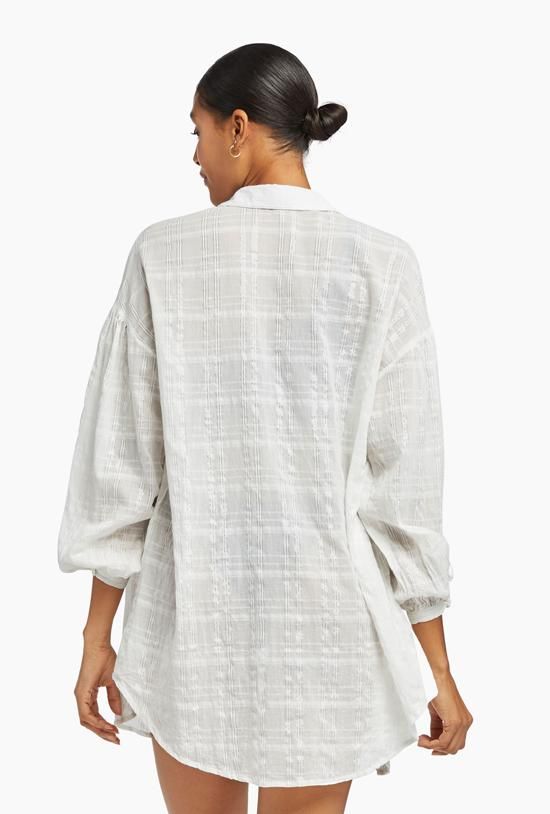 Sarita Shirt Dress - Organic Shimmer Cotton sold by Vitamin A product image thumbnail 3