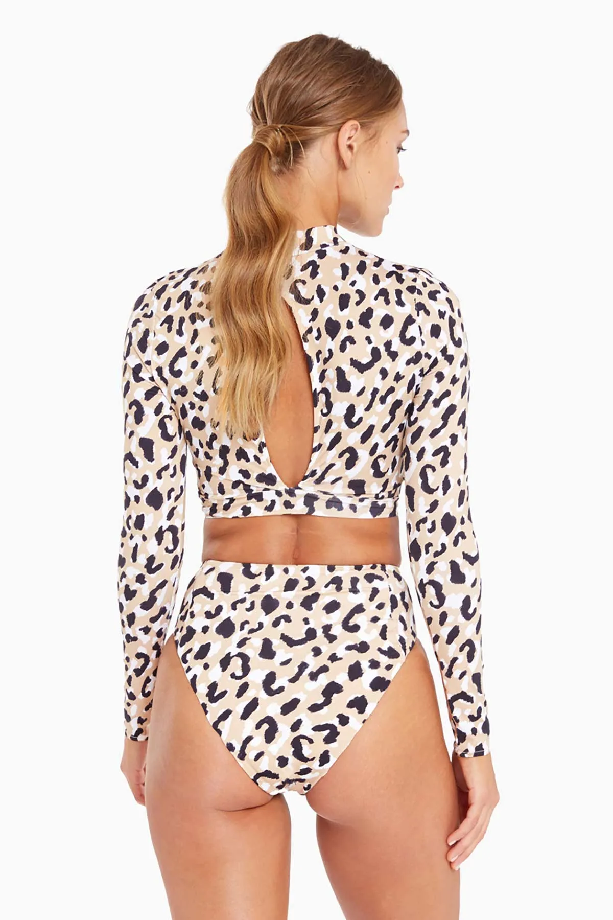 Barcelona High Waist Full Cut Bottom - Wildcat sold by Vitamin A product image thumbnail 2