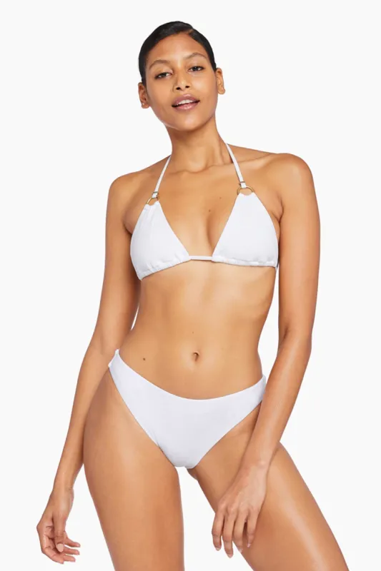 Cosmo Top - White EcoRib sold by Vitamin A