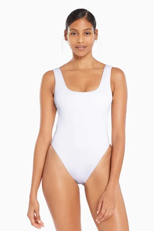 Reese Scoop Back One Piece made by Vitamin A