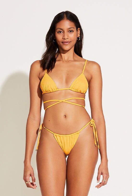 Upcycled Stringy Milana Bottom - Iced Mango EcoRib sold by Vitamin A product image thumbnail 3