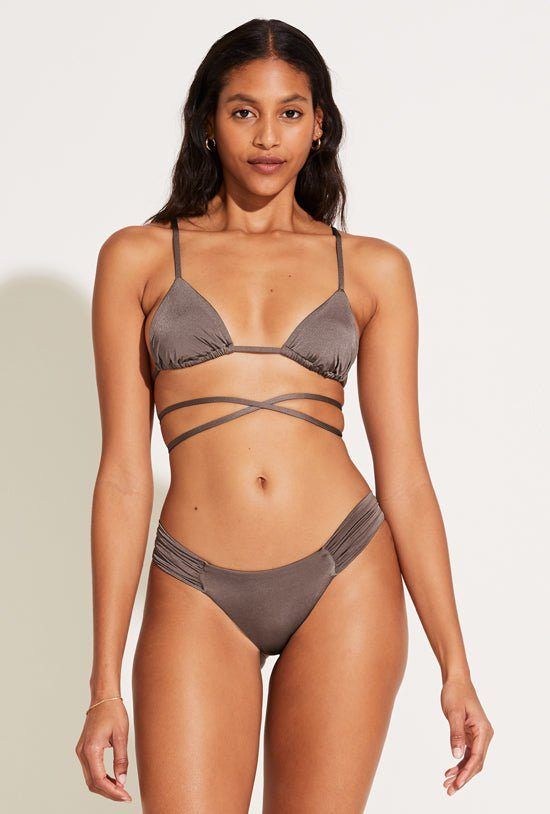 Gemma Ruched Bottom - Mineral Shimmer EcoLux sold by Vitamin A product image thumbnail 2