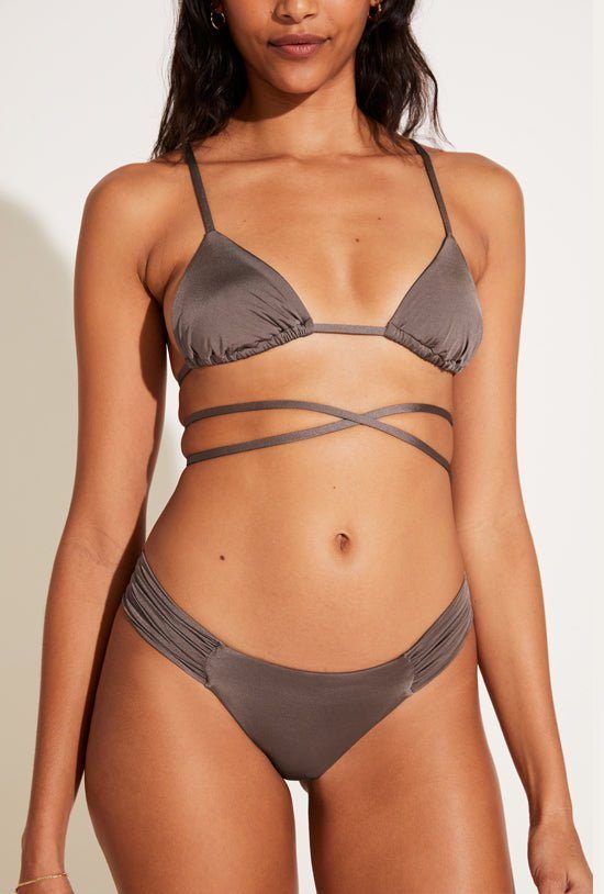 Gemma Ruched Bottom - Mineral Shimmer EcoLux sold by Vitamin A product image thumbnail 3