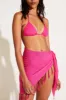 Sirena Sarong - Zinnia Crinkle Linen sold by Vitamin A
