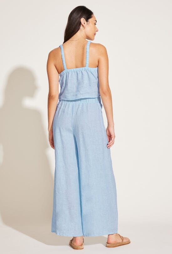 Tallows Linen Wide Leg Pant - EcoLinen Celeste sold by Vitamin A product image thumbnail 4