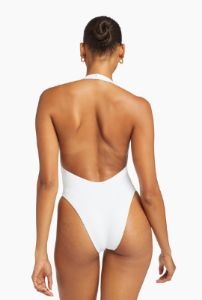 Alia One Piece - White EcoRib BT sold by Vitamin A