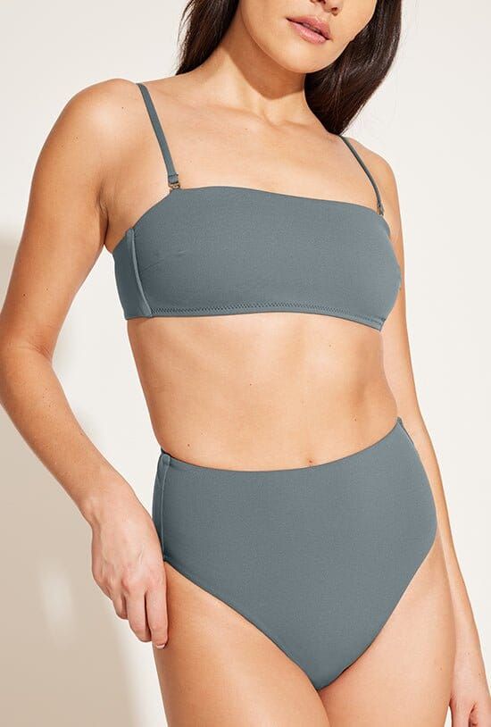 Barcelona High Waist Bottom - Sea Green BioSculpt sold by Vitamin A product image thumbnail 3