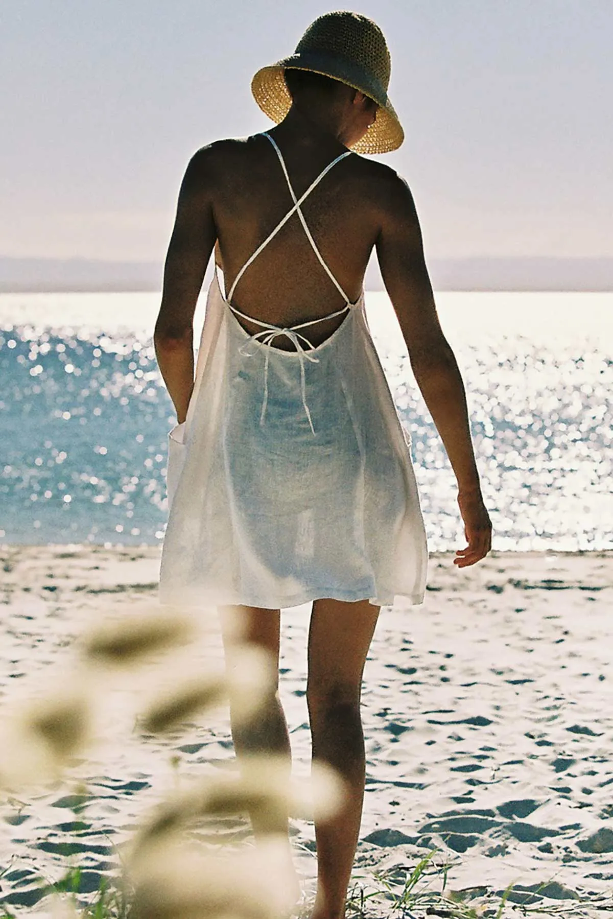 Nola Linen Mini Dress sold by Vitamin A product image thumbnail 4