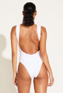 Reese Reversible One Piece - Black EcoRib BT sold by Vitamin A