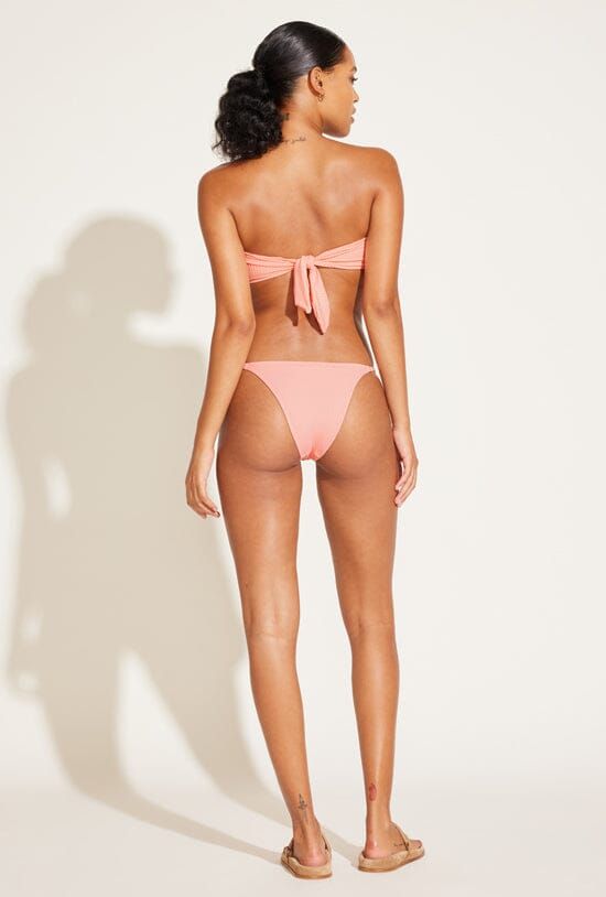 Astrid Bandeau - Pink Coral EcoRib sold by Vitamin A product image thumbnail 3