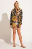 Playa Linen Boyfriend Shirt - Kelp Flower EcoLinen sold by Vitamin A