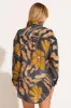 Playa Linen Boyfriend Shirt - Kelp Flower EcoLinen sold by Vitamin A