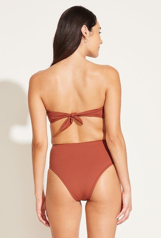 Barcelona High Waist Bottom - Copper BioSculpt sold by Vitamin A