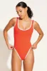 Reese Reversible One Piece - Lagoon EcoRib sold by Vitamin A