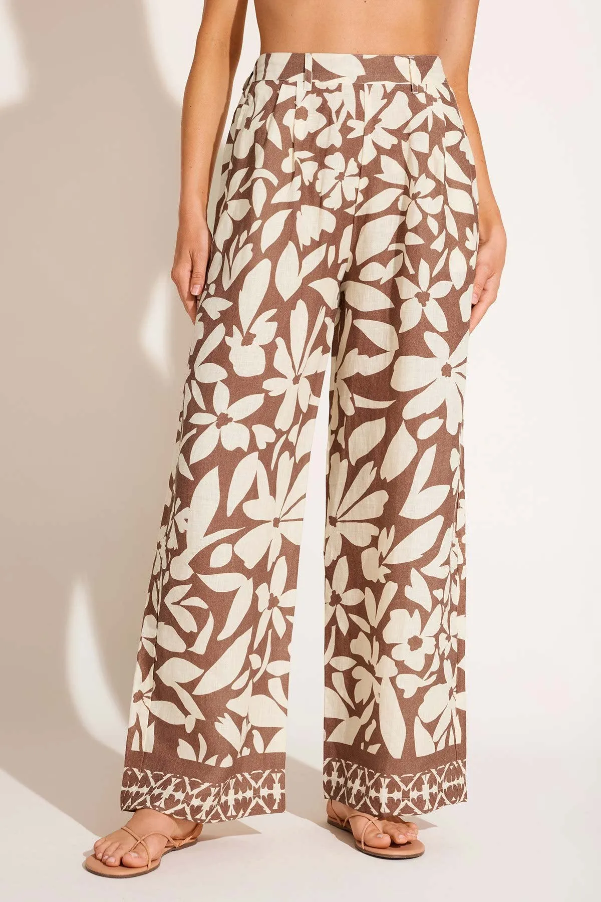 The Getaway Pant - Desert Flower EcoLinen sold by Vitamin A product image thumbnail 2