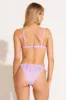 Elle Tie Side Bottom - Orchid Shiny Stripe sold by Vitamin A