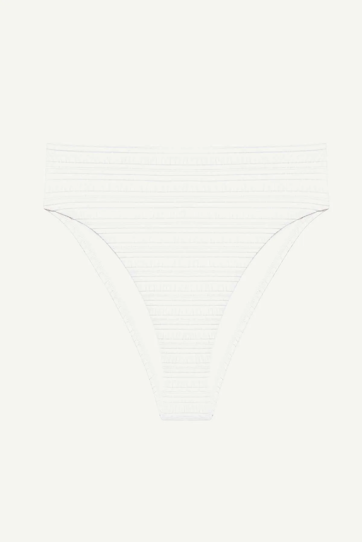 Barcelona High Waist Bottom - White Seersucker Stripe sold by Vitamin A product image thumbnail 5