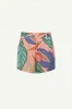 The Getaway Short - Retro Jungle EcoLinen sold by Vitamin A